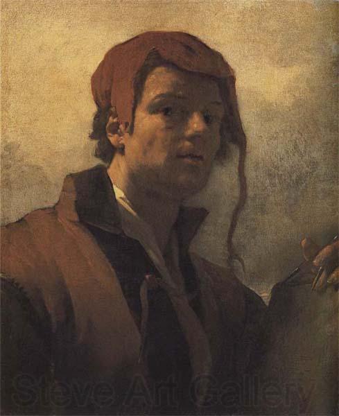 Willem Drost Self-Portrait Spain oil painting art